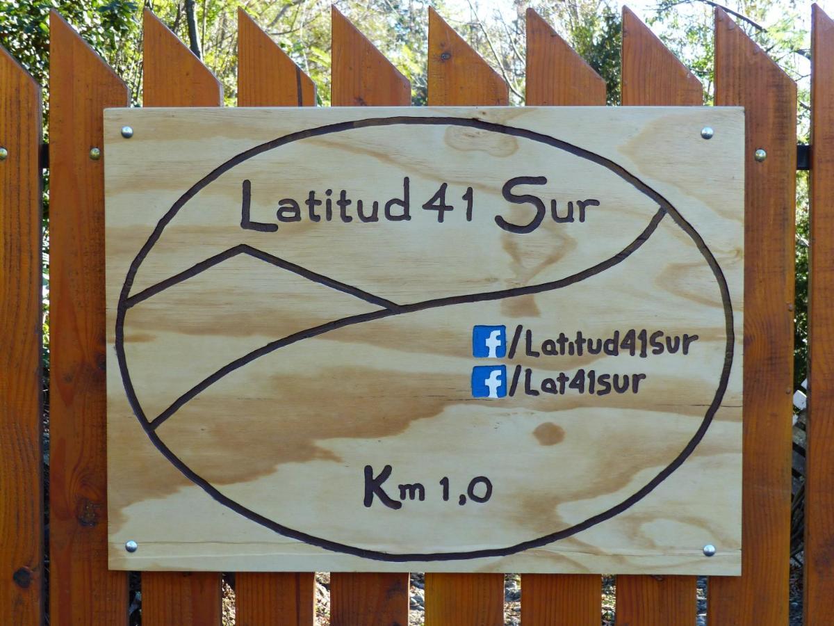 Cabanas Latitud 41 Sur Quillaipe 外观 照片